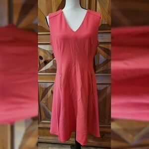 Marc New York Salmon Fit And Flare Dress Sz 12
